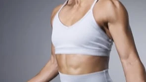 TYR Base Kinetic™ Women's V-Neck Sports Bra - Heather 11 TYR Base Kinetic™ Women's V-Neck Sports Bra - Heather - Image 11