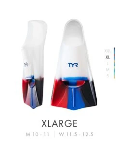 TYR Stryker Silicone Fins -Tyr 4 xl stryker