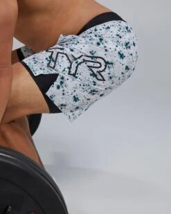 TYR Hydrosphere™ Men's Lined 7" Unbroken Big Logo Shorts - Fleck -Tyr B44020 186 alt05