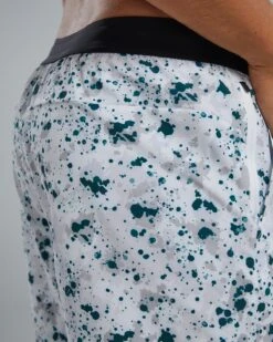 TYR Hydrosphere™ Men's Lined 7" Unbroken Big Logo Shorts - Fleck -Tyr B44020 186 alt07