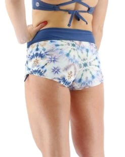 TYR Women's Della Boyshort - Pressed Flowers -Tyr BDPFL7A 960 alt04