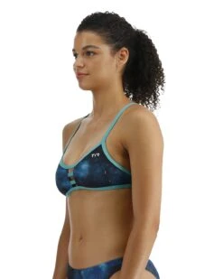 TYR Durafast Elite® Women's Pacific Tieback Top - Cosmic Night 14 TYR Durafast Elite® Women's Pacific Tieback Top - Cosmic Night -Tyr BPCMN7A 978 alt03