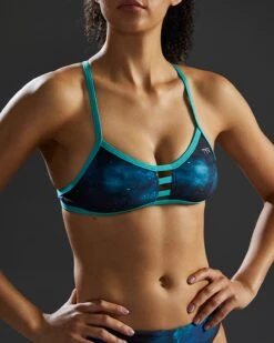 TYR Durafast Elite® Women's Pacific Tieback Top - Cosmic Night 20 TYR Durafast Elite® Women's Pacific Tieback Top - Cosmic Night -Tyr BPCMN7A 978 alt09