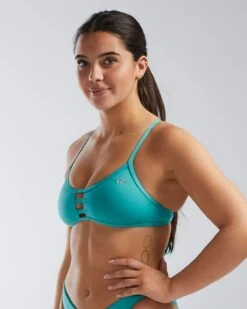 TYR Durafast Elite® Women's Pacific Tieback Top - Solid -Tyr BPSOL7A 888 alt03