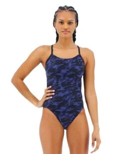 TYR Durafast Elite® Women's Cutoutfit Swimsuit - Midnight Camo
