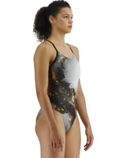 TYR Durafast Elite® Women's Tetrafit Swimsuit - Pyrite -Tyr CXPYR7A 751 alt06