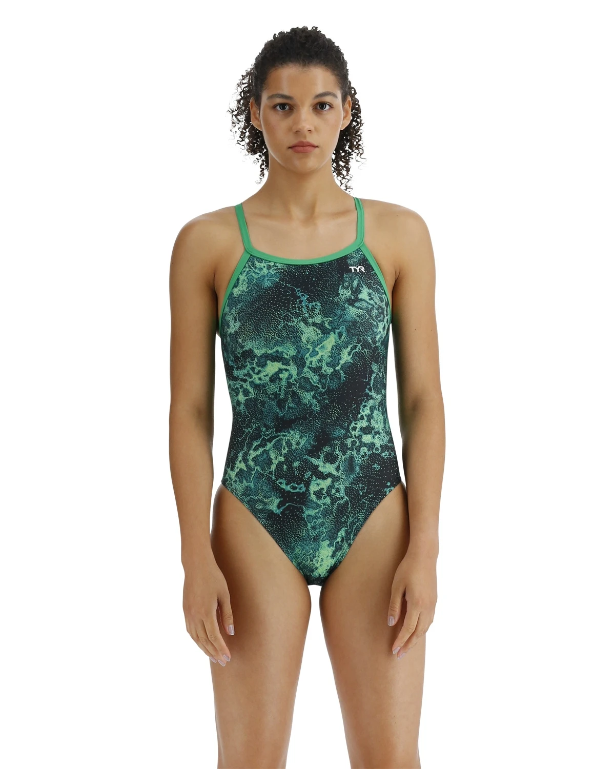 TYR Durafast Lite® Women's Diamondfit Swimsuit - Diploria 1 TYR Durafast Lite® Women's Diamondfit Swimsuit - Diploria