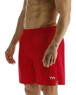 TYR Men's Deck-X Swim Short - Solid -Tyr DKS7A 610 alt03
