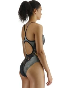 TYR Durafast Elite® Women's Diamondfit Swimsuit - Pyrite -Tyr DPYR7A 751 alt05