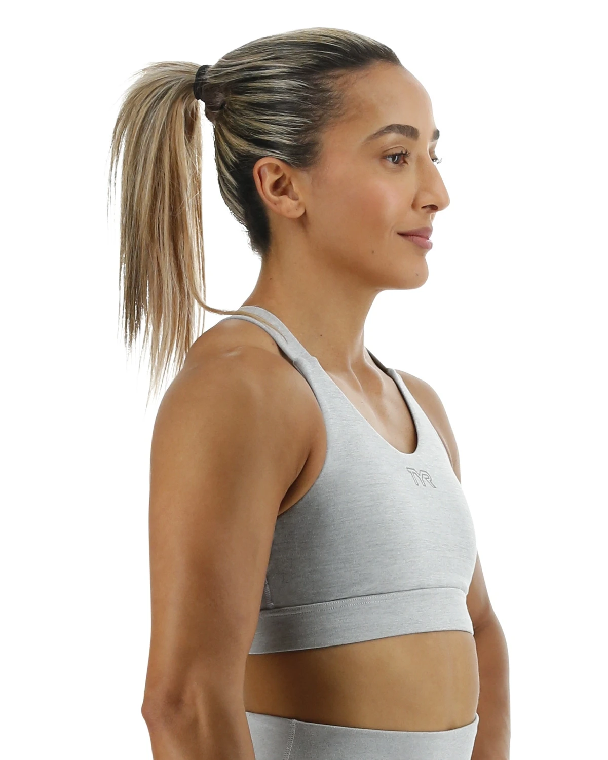 TYR Base Kinetic™ Women's Crossback Sports Bra - Heather 6 TYR Base Kinetic™ Women's Crossback Sports Bra - Heather - Image 6