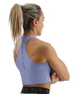 TYR Base Kinetic™ Women's Cropped High Neck Tank - Solid 15 TYR Base Kinetic™ Women's Cropped High Neck Tank - Solid -Tyr FGCHTS3A 986 alt05