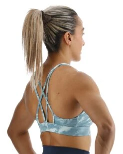 TYR Base Kinetic™ Women's Dual Strap Sports Bra - Aqueous -Tyr FGDSAQ3A 988 alt05