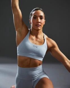 TYR Base Kinetic™ Women's Dual Strap Sports Bra - Heather 17 TYR Base Kinetic™ Women's Dual Strap Sports Bra - Heather -Tyr FGDSSH3A 254 alt07