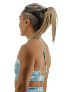 TYR Base Kinetic™ Women's High Neck Sports Bra - Aqueous -Tyr FGHAQ3A 988 alt04