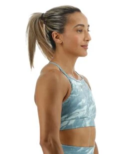 TYR Base Kinetic™ Women's High Neck Sports Bra - Aqueous -Tyr FGHAQ3A 988 alt06
