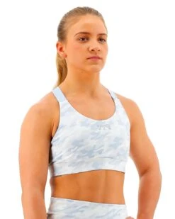 TYR Base Kinetic™ Women's Crossback Sports Bra - Whiteout Camo -Tyr FGPWC3A 100 alt06