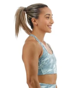 TYR Base Kinetic™ Women's Racerback Sports Bra - Aqueous -Tyr FGRAQ3A 988 alt06