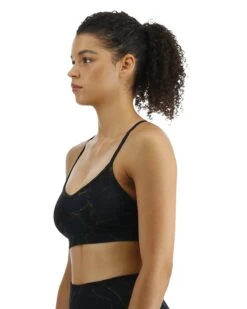 TYR Base Kinetic™ Women's V-Neck Sports Bra - Goldstone 7 TYR Base Kinetic™ Women's V-Neck Sports Bra - Goldstone -Tyr FGVGO3A 001 alt02