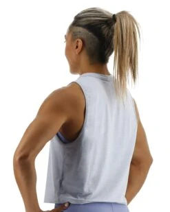 TYR ClimaDry™ Women's Cropped Tech Tank - Solid / Heather -Tyr FPCTSO3A 987 alt04