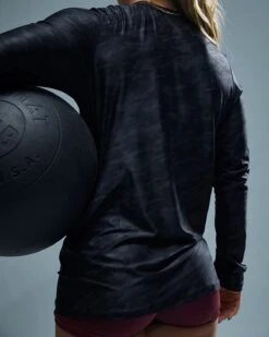 TYR Airtec™ Women's Long Sleeve Tee - Blackout Camo 17 TYR Airtec™ Women's Long Sleeve Tee - Blackout Camo -Tyr FPTLBC3A 001 alt08