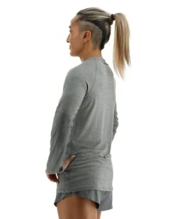 TYR ClimaDry™ Women's Raglan Long Sleeve Tee - Solid / Heather -Tyr FPTLRS3A 966 alt04