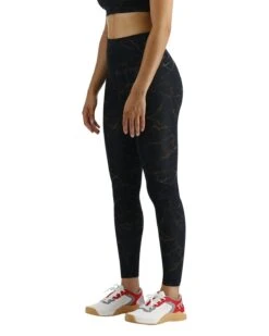 TYR Base Kinetic™ Women's High-Rise Full Length Leggings - Goldstone -Tyr FTFHRG3A 001 alt02