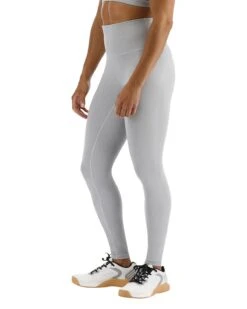 TYR Base Kinetic™ Women's High-Rise Full Length Leggings - Heather -Tyr FTFHRH3A 254 alt03