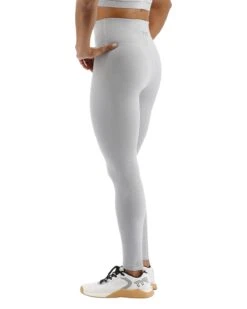TYR Base Kinetic™ Women's High-Rise Full Length Leggings - Heather -Tyr FTFHRH3A 254 alt04