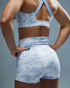 TYR Base Kinetic™ Women's High-Rise 2" Short - Whiteout Camo -Tyr FTMRSW3A 100 alt09