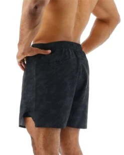TYR Hydrosphere™ Men's Unlined 6" Momentum Shorts - Blackout Camo -Tyr MASUBC3A 001 alt03