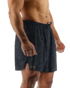 TYR Hydrosphere™ Men's Unlined 6" Momentum Shorts - Blackout Camo -Tyr MASUBC3A 001 alt06