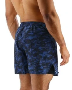 TYR Hydrosphere™ Men's Unlined 6" Momentum Shorts - Midnight Camo -Tyr MASUMC3A 401 alt05