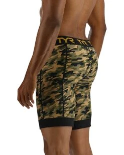 TYR Men's Compression Shorts - Terra Camo -Tyr MCSLTC3A 290 alt03