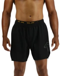 TYR Hydrosphere™ Men's Unlined 6" Momentum Big Logo Shorts - Solid