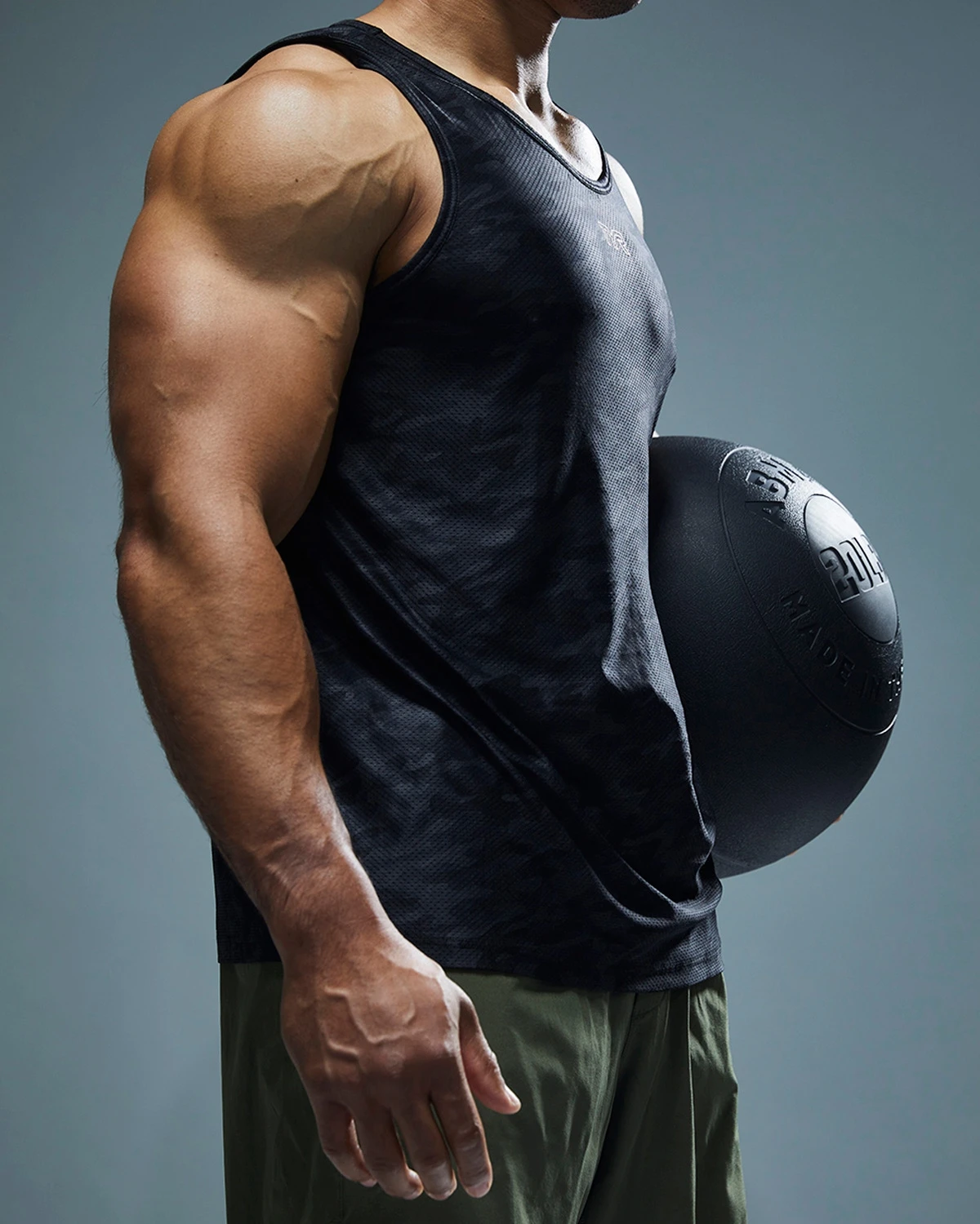 TYR Airtec™ Men's Tank - Blackout Camo 10 TYR Airtec™ Men's Tank - Blackout Camo - Image 10