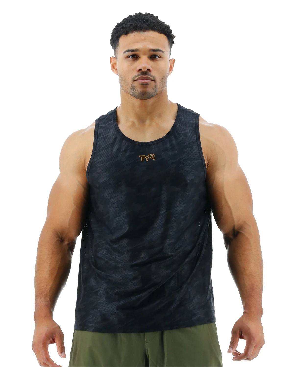 TYR Airtec™ Men's Tank - Blackout Camo 2 TYR Airtec™ Men's Tank - Blackout Camo - Image 2