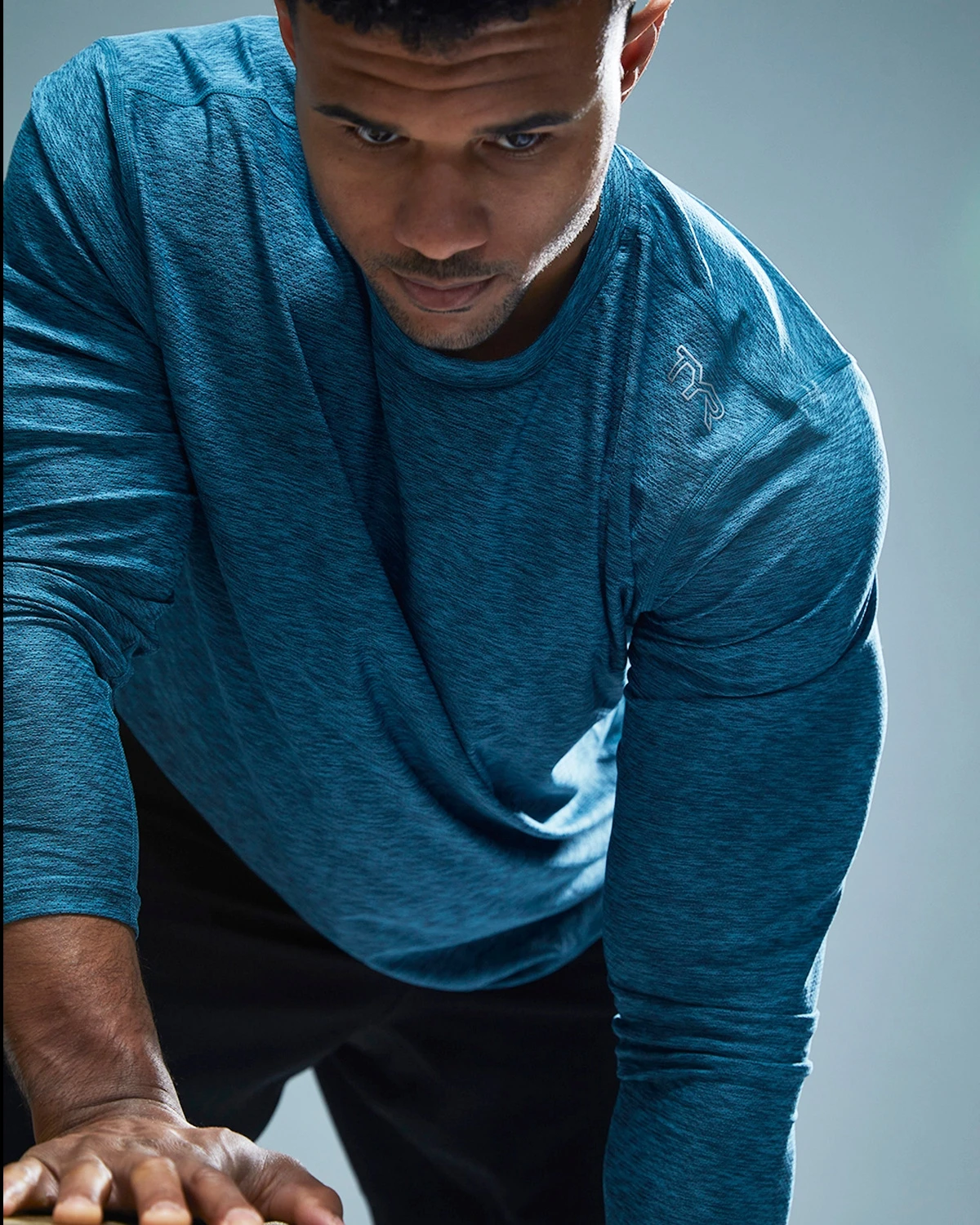 TYR Airtec™ Men's Long Sleeve Tee - Solid 9 TYR Airtec™ Men's Long Sleeve Tee - Solid - Image 9