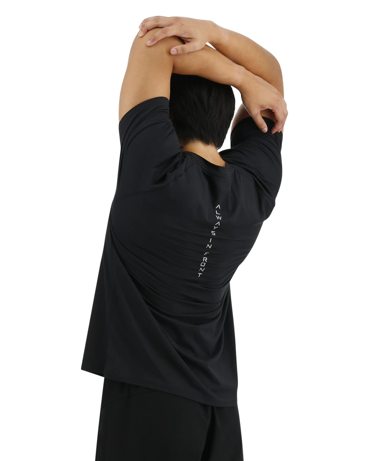 TYR ClimaDry™ Men's Raglan Big Logo Tech Tee - Solid 4 TYR ClimaDry™ Men's Raglan Big Logo Tech Tee - Solid - Image 4