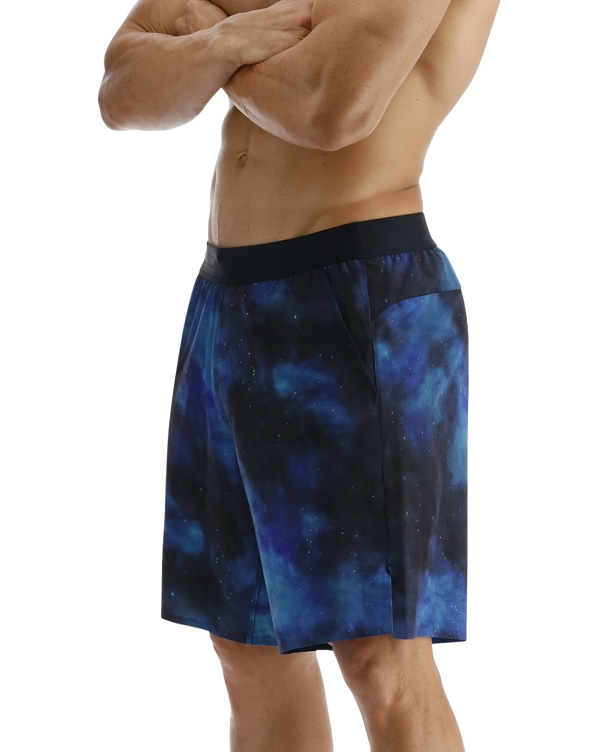 TYR Hydrosphere™ Men's Lined 7" Unbroken Shorts - Cosmic Night 3 TYR Hydrosphere™ Men's Lined 7" Unbroken Shorts - Cosmic Night - Image 3