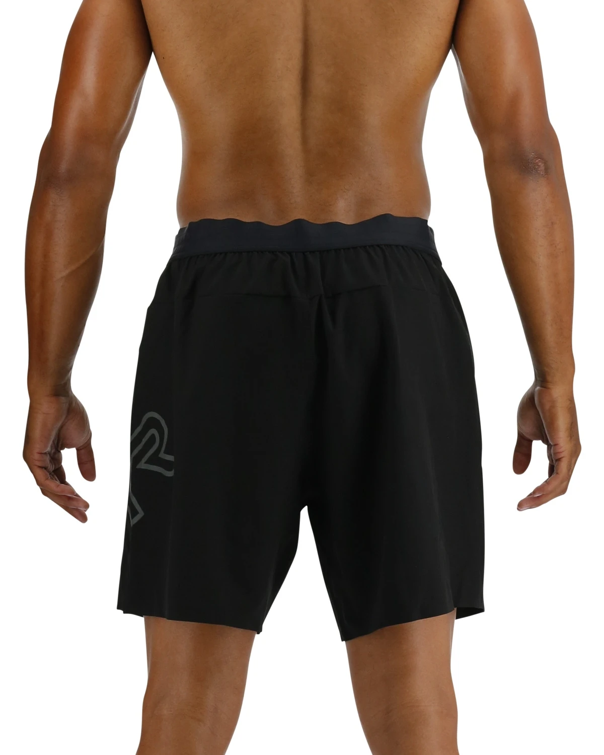TYR Hydrosphere™ Men's Lined 7" Unbroken Big Logo Shorts - Solid 2 TYR Hydrosphere™ Men's Lined 7" Unbroken Big Logo Shorts - Solid - Image 2
