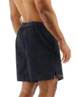 TYR Hydrosphere™ Men's Lined 9" Unbroken Shorts - Blackout Camo -Tyr MUSNLB3A 001 alt05