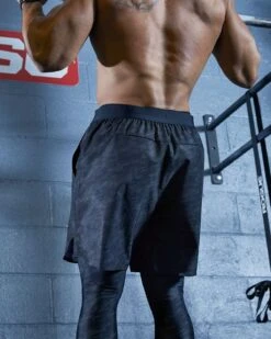 TYR Hydrosphere™ Men's Unlined 9" Unbroken Shorts - Blackout Camo 17 TYR Hydrosphere™ Men's Unlined 9" Unbroken Shorts - Blackout Camo -Tyr MUSNUB3A 001 alt08