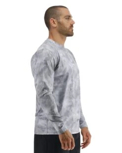 TYR SunDefense™ Men's Vented Long Sleeve Crew Shirt - Turbulent 17 TYR SunDefense™ Men's Vented Long Sleeve Crew Shirt - Turbulent -Tyr PMLSTU7A 988 alt06