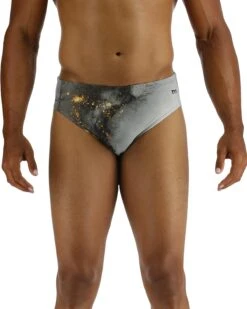 TYR Durafast EliteĀ® Men's Brief Swimsuit - Pyrite