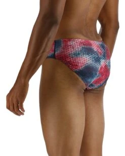 TYR Durafast Elite® Men's Brief Swimsuit - Starhex -Tyr RSHX7A 611 alt04