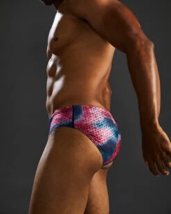 TYR Durafast Elite® Men's Brief Swimsuit - Starhex -Tyr RSHX7A 611 alt10