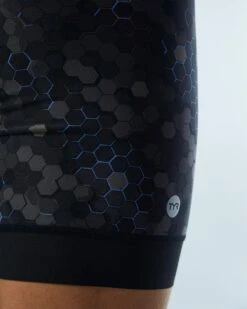 TYR Durafast Elite® Men's Workout Jammer Swimsuit - Carbon Hex 18 TYR Durafast Elite® Men's Workout Jammer Swimsuit - Carbon Hex -Tyr SFCHX7A 100 alt09