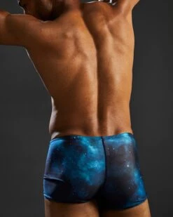 TYR Durafast Elite® Men's Square Leg Swimsuit - Cosmic Night -Tyr SQCMN7A 978 alt09