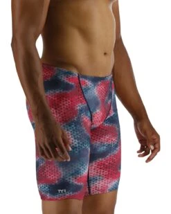 TYR Durafast Elite® Men's Jammer Swimsuit - Starhex -Tyr SSHX7A 611 alt06