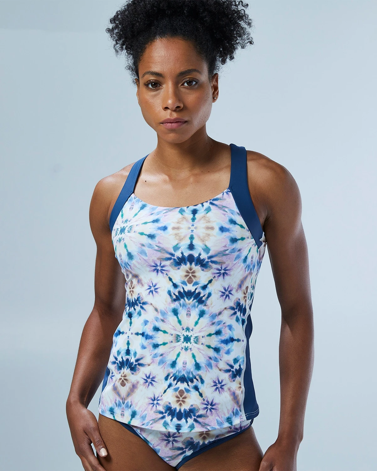 TYR Women's Lola Tank - Pressed Flowers 6 TYR Women's Lola Tank - Pressed Flowers - Image 6